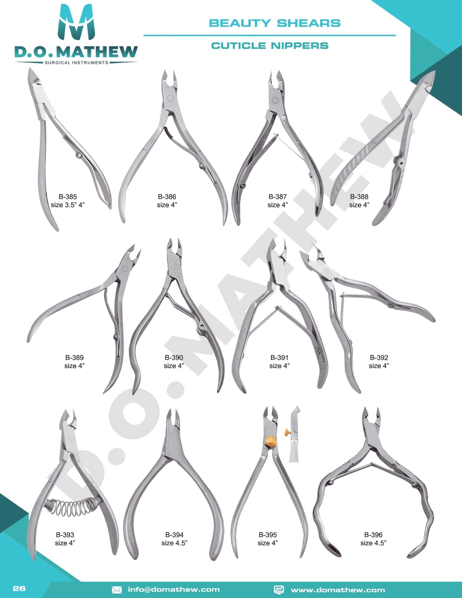 Cuticle & Nail Nippers